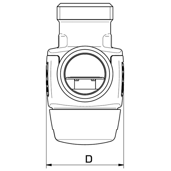 4elementsVTC 312 Supapa termostatica in 3 cai DN25, KVS3,2, Rp 1'', T60C ESBE, изображение 3