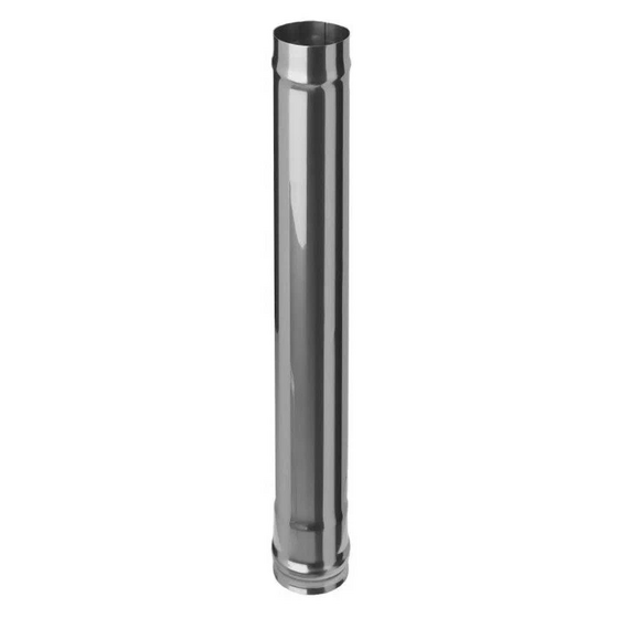 Одностенный дымоход 1,0м Ferrum D115 (0,8мм)