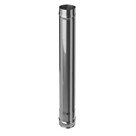 Одностенный дымоход 1,0м Ferrum D150 (0,5мм)