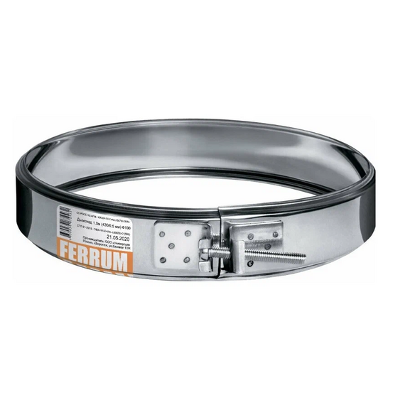 4elementsColier de strangere cu tirant pentru cos de fum Ferrum D280 (0,5mm)