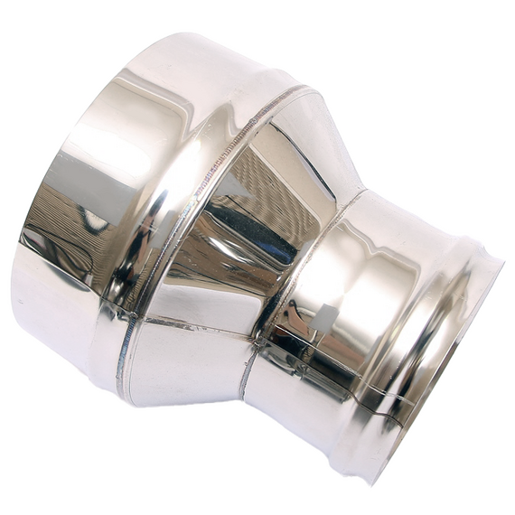 Переходник МП для дымохода Ferrum D115М-130П (0,5мм)