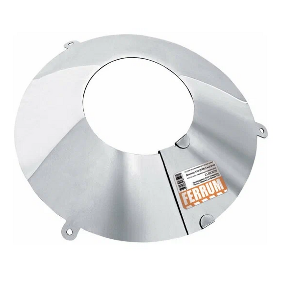 Фланец для дымохода Ferrum D250-280 (0,5мм)