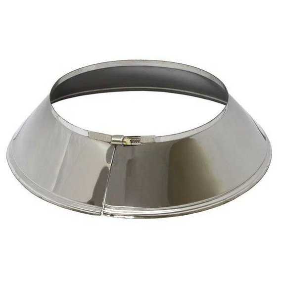 Юбка для дымохода Ferrum D250 (0,5мм)
