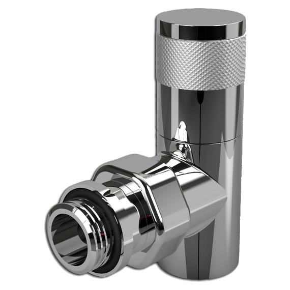 4elementsVentil de reglare manuala, unghiular, PIANO (crom), 1/2'' Royal Thermo
