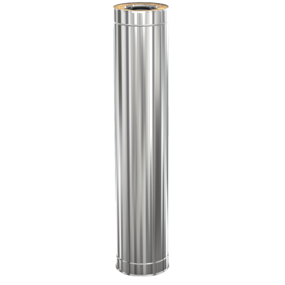 4elementsCos de fum izolat dublu perete 1m TEPLODAR Profi D200x280