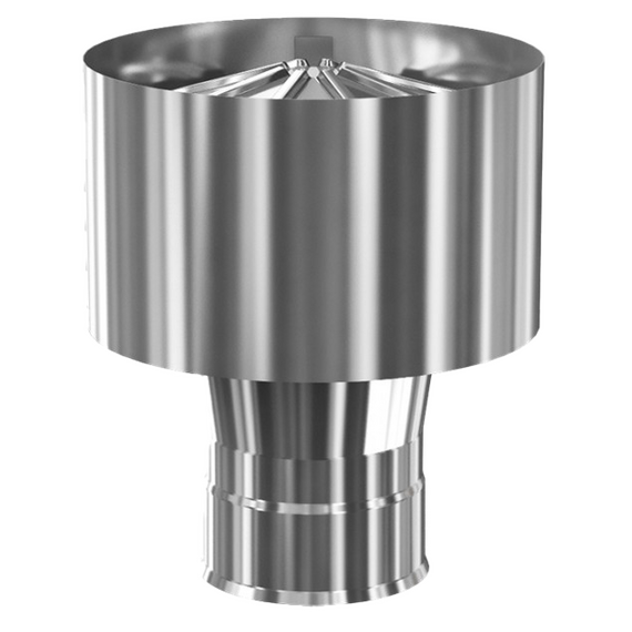4elementsDeflector pentru cos de fum simplu perete TEPLODAR D200