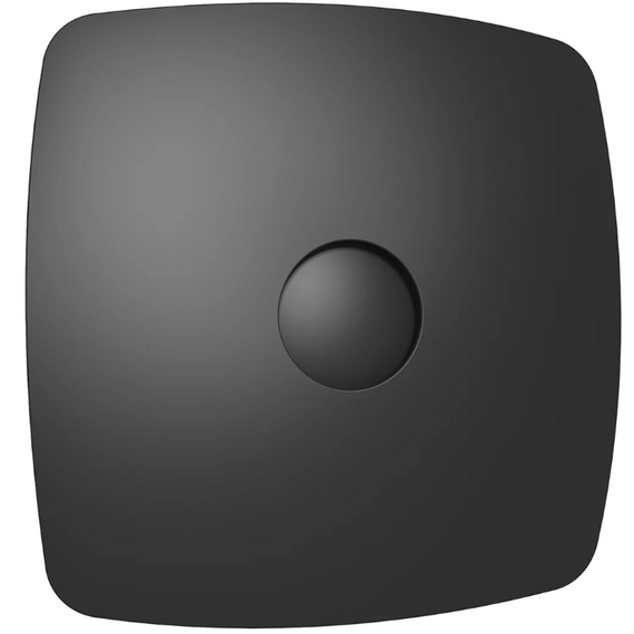 Дизайнерский вытяжной вентилятор с обратным клапаном Diciti RIO 4C D98 Matt Black