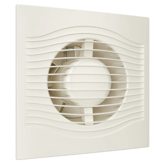 4elementsVentilator evacuare design cu supapa Diciti Slim 5C D125 Ivory, изображение 2