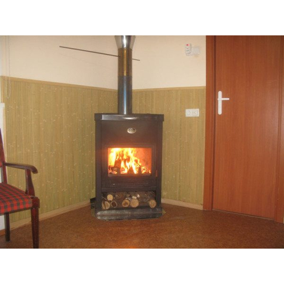 Отопительно-варочная печь-камин Теплодар ОВ-120 угловая 12 kW, изображение 3