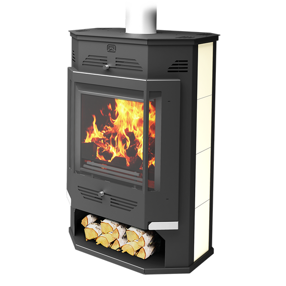 Отопительно-варочная печь-камин Теплодар Румба 10 kW