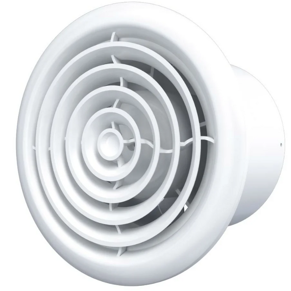 4elementsVentilator de evacuare axial pentru tavan Auramax RF 5 D125 White