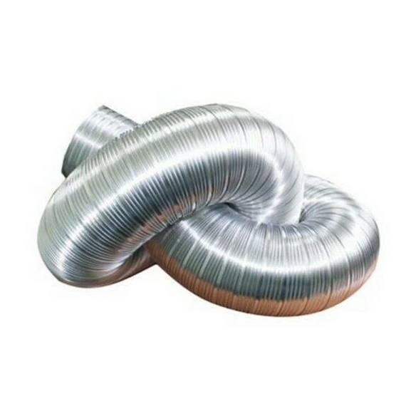 Воздуховод алюминиевый гофрированный Aluvent D145 (1м), изображение 2