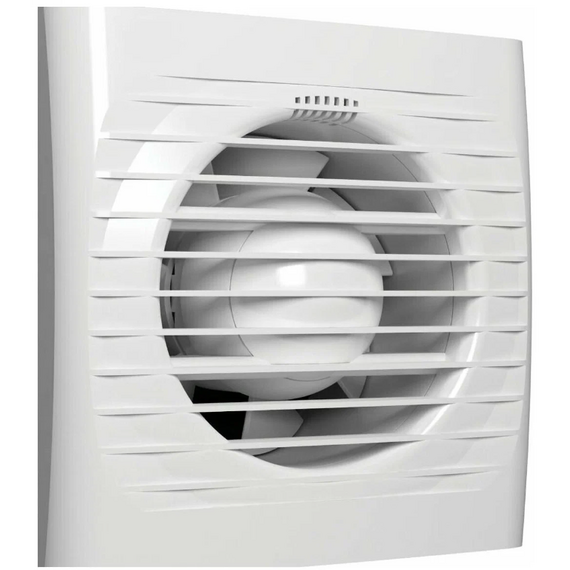 Осевой вытяжной вентилятор с обратным клапаном Auramax Optima 5C D125 White