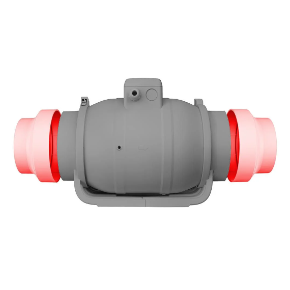 Вентилятор осевой канальный TYPHOON д.100 Era Pro, изображение 4