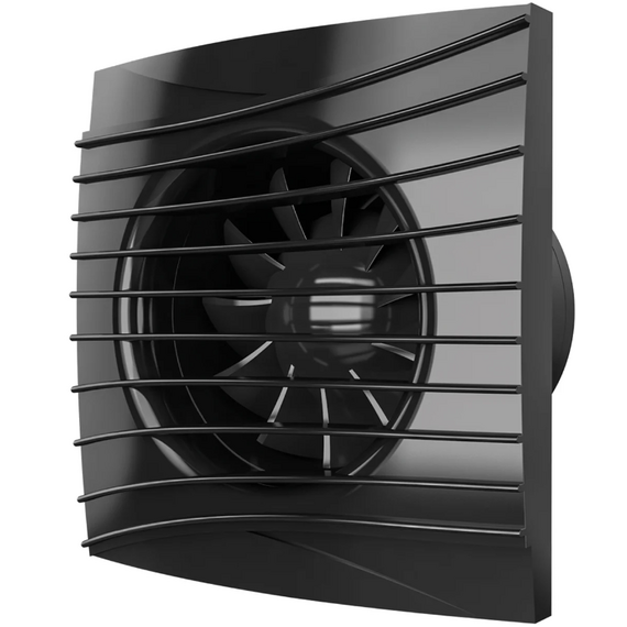 4elementsVentilator evacuare design cu supapa Diciti SILENT 4C Obsidian