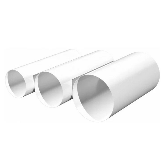 4elementsTub ventilatie rotund din PVC Era 12,5AI1 D125 (1m)  , изображение 2
