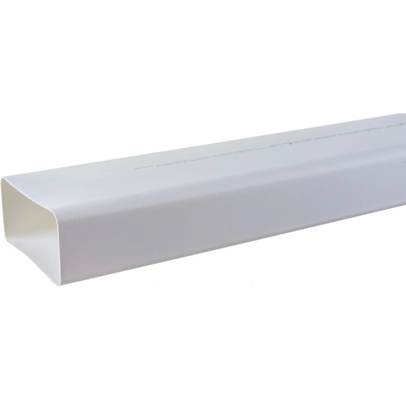 4elementsCanal ventilatie plat PVC Era 612AI1 6o12 (1m), изображение 5