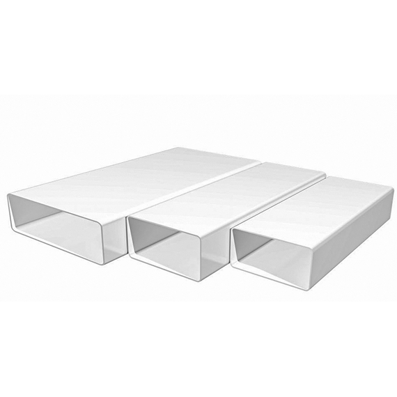 4elementsCanal ventilatie plat PVC Era 620AI2 6o20 (2m), изображение 7