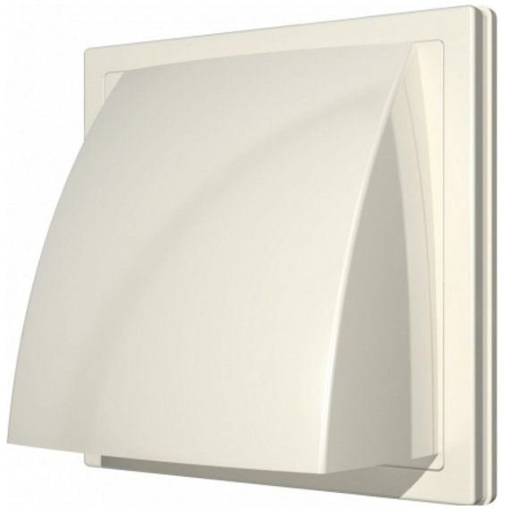 Выход стенной с обратным клапаном 19х19 д.150/160 ASA Ivory Mistral