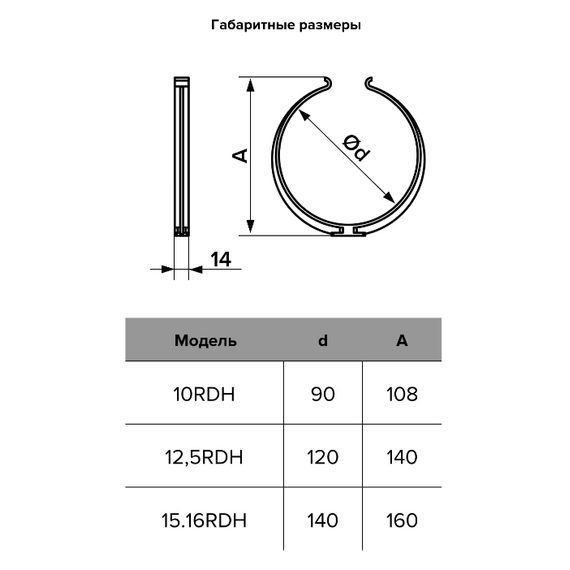 4elementsSuport pentru tuburi rotunde Era 12,5RDH D125  , изображение 5