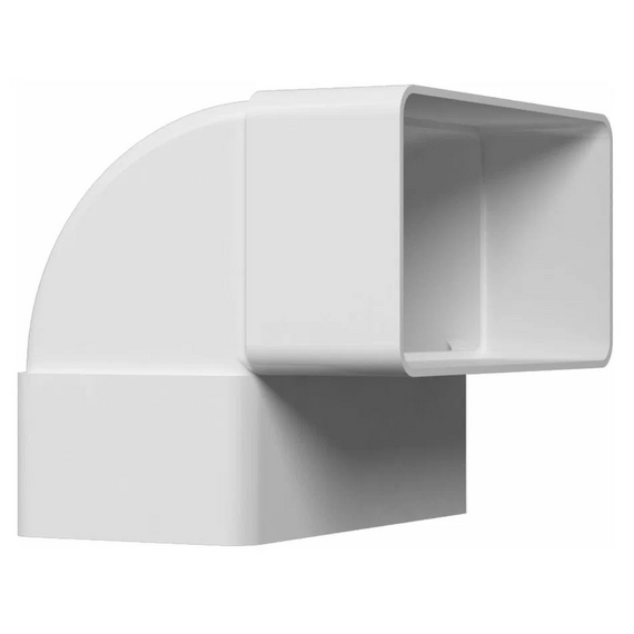 Колено плоское вертикальное 90° Mistral 5.5x11