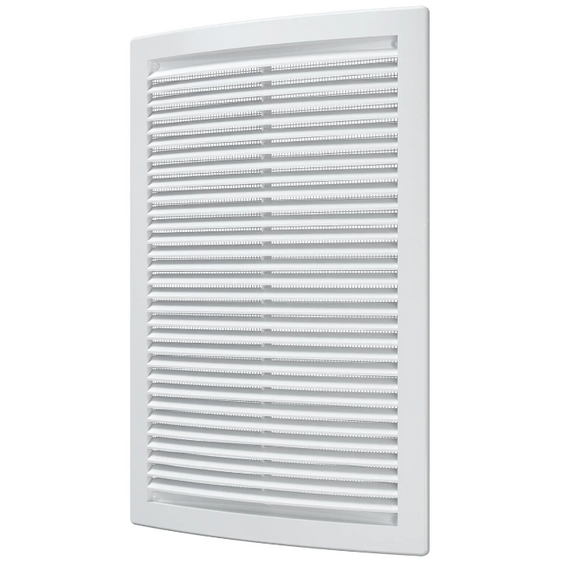 4elementsGrila pentru ventilatie din ABS-plastic Era 18o25 White