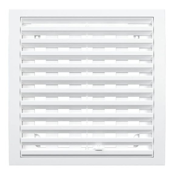 4elementsGrila ventilatie exterioara ASA-plastic reglabila Era 15x15 White, изображение 2
