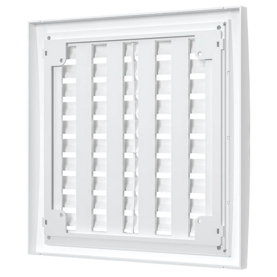 4elementsGrila ventilatie exterioara ASA-plastic reglabila Era 15x15 White, изображение 4