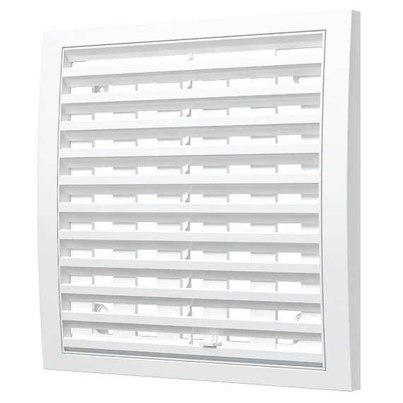 4elementsGrila ventilatie exterioara ASA-plastic reglabila Era 20x30 White