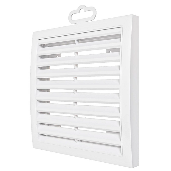 4elementsGrila pentru ventilatie din ABS-plastic Era 15o15 White