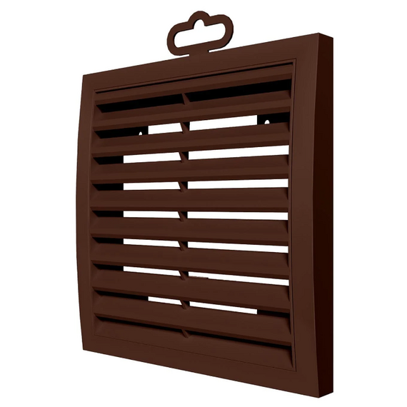 4elementsGrila pentru ventilatie exterioara ASA-plastic Era 15o15 Brown