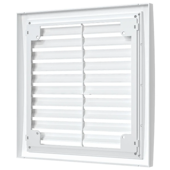 4elementsGrila ventilatie exterioara ASA-plastic Era 20x20 White, изображение 4