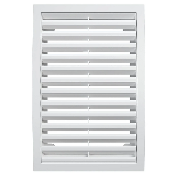 4elementsGrila ventilatie exterioara ASA-plastic Era 20x30 White, изображение 2