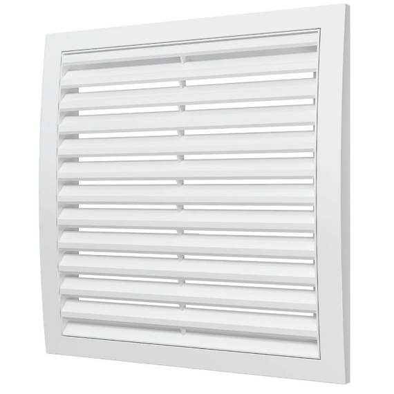 4elementsGrila ventilatie exterioara ASA-plastic Era 25x25 White