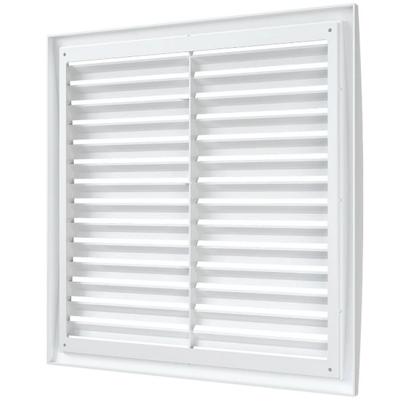 4elementsGrila ventilatie exterioara ASA-plastic Era 35x35 White, изображение 4