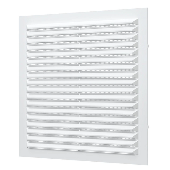 4elementsGrila pentru ventilatie cu plasa din ABS plastic Era 1919N 19x19 White