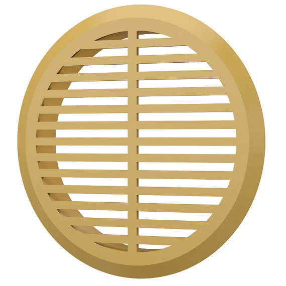 Дверная переточная решетка с фланцем ProMistral D50 (4 штуки) Beige