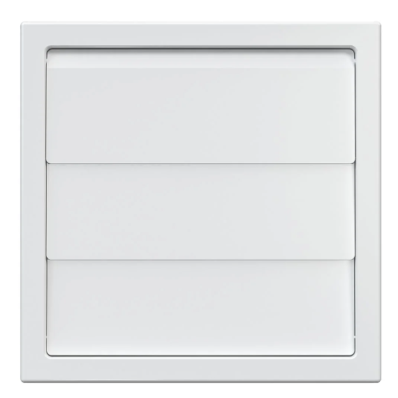 4elements1515E511O-Grila de ventilatie cu jaluzele automate 15o15, flansa 55x11 Era, изображение 2
