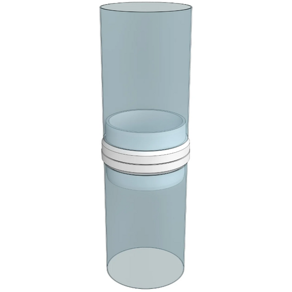 4elementsColector de condens pentru tub ventilatie Era 12,5CC D125, изображение 2