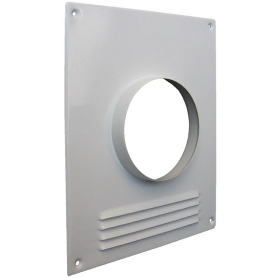 Площадка торцевая с решеткой металлическая с эмалированным покрытием Mistral D115, изображение 2