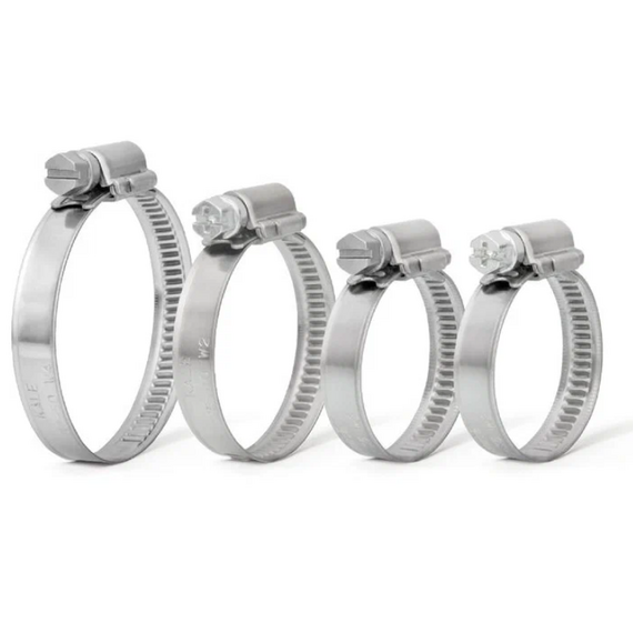 Хомут стальной червячный Mistral D100-120, изображение 4