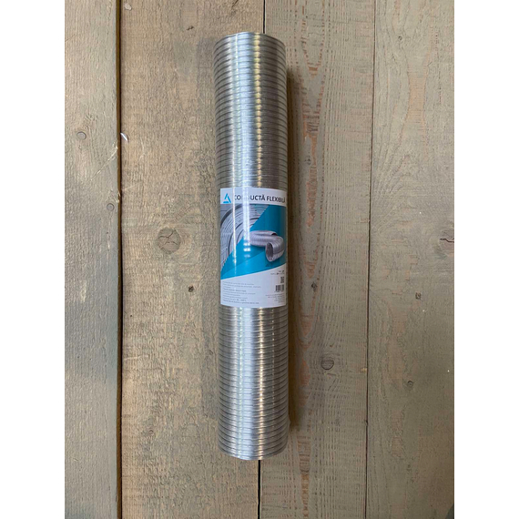 Воздуховод алюминиевый гофрированный Aluvent Mistral Pro 120ВА D120 (3м), изображение 8