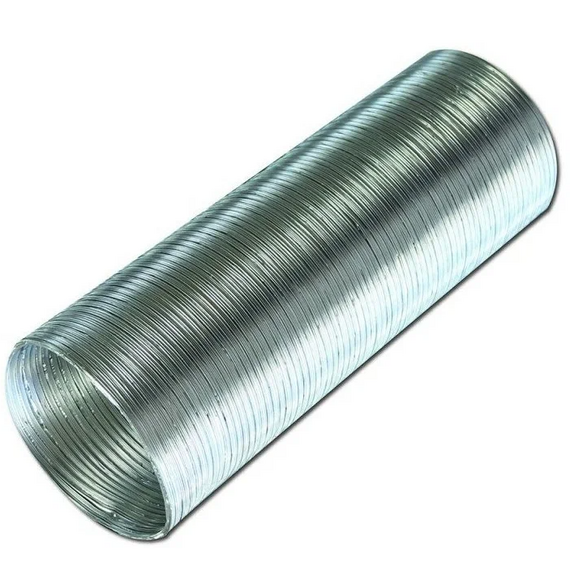 4elementsTub flexibil gofrat din aluminiu Aluvent Mistral Pro 13AA AL D130 (2m), изображение 8