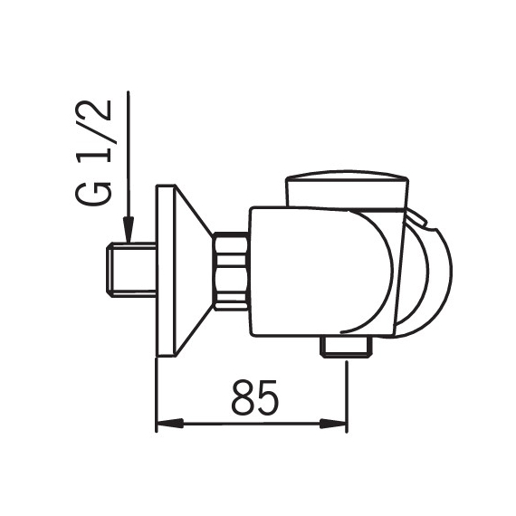 Смеситель для душа Oras Eterna Ecoled, изображение 3