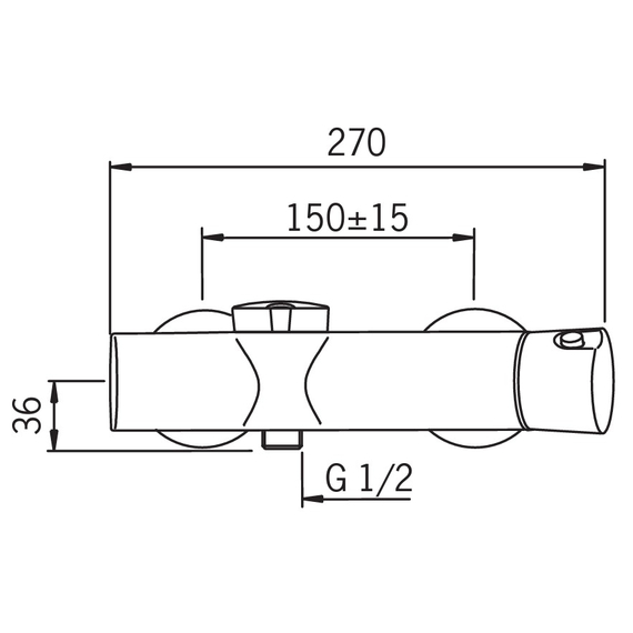 Смеситель для душа Oras Eterna Ecoled, изображение 4