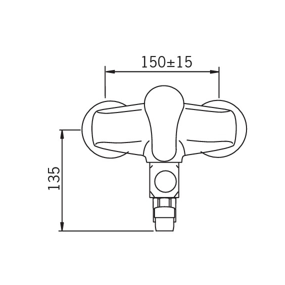 4elementsСмеситель для ванны с душем Oras Solina, изображение 4