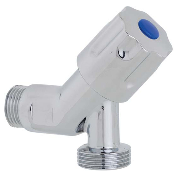 Кран  угловой 1/2"x3/4" (TEK) для стиральной машины Genebre