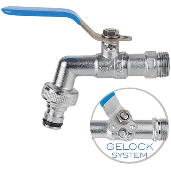 4elementsШаровой кран со штуцером "RAPIDE-GE" 3/4" x 1'' Genebre, изображение 2