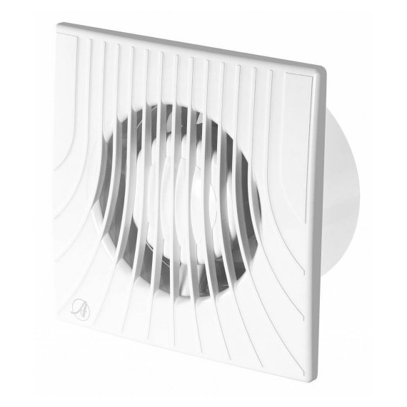 4elementsVentilator evacuare axial cu intrerupator si cablu Awenta WA100WP D100 White