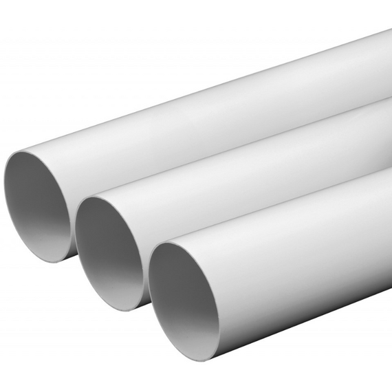 4elementsTub ventilatie rotund din PVC Awenta KO125-15 D125 (1,5m), изображение 3